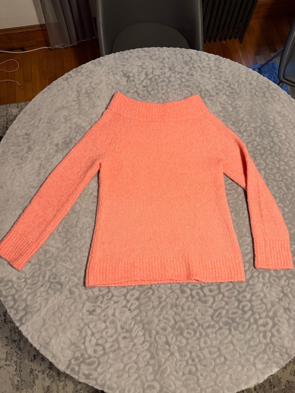 Moth Peach Cowl Neck Knit Sweater